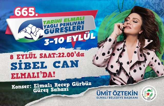 Sibel Can Ve Cengiz Kurtoğlu Elmalı 'ya Geliyor