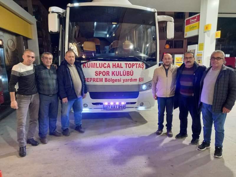 Deprem bölgesine Amatör Spor kulübünün yardımları sürüyor