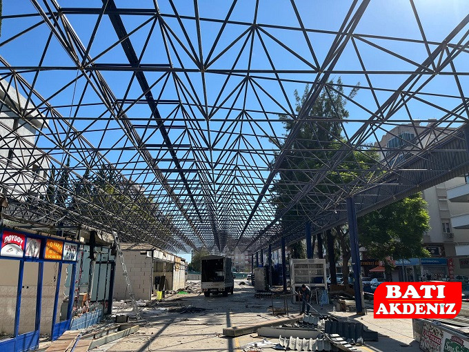 Kumluca Eski Pazar Yeri Söküm (1)