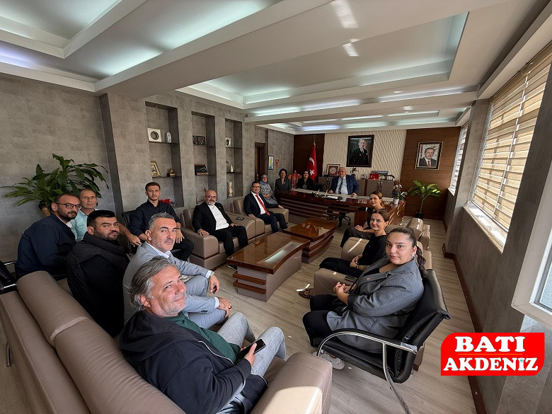Kaymakam Bahadır Güneş'e Ziyaret (1)