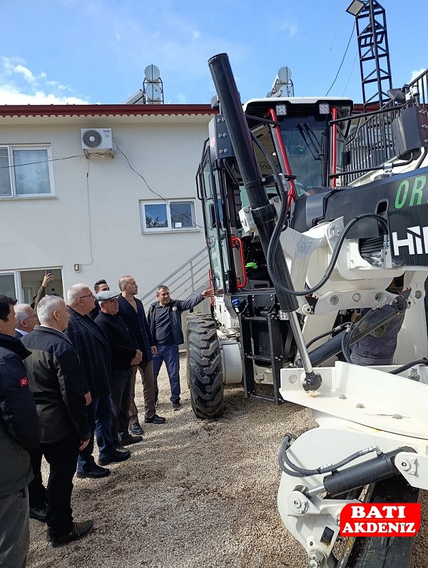 Kumluca Haber Orman Işletme Yeni Makine