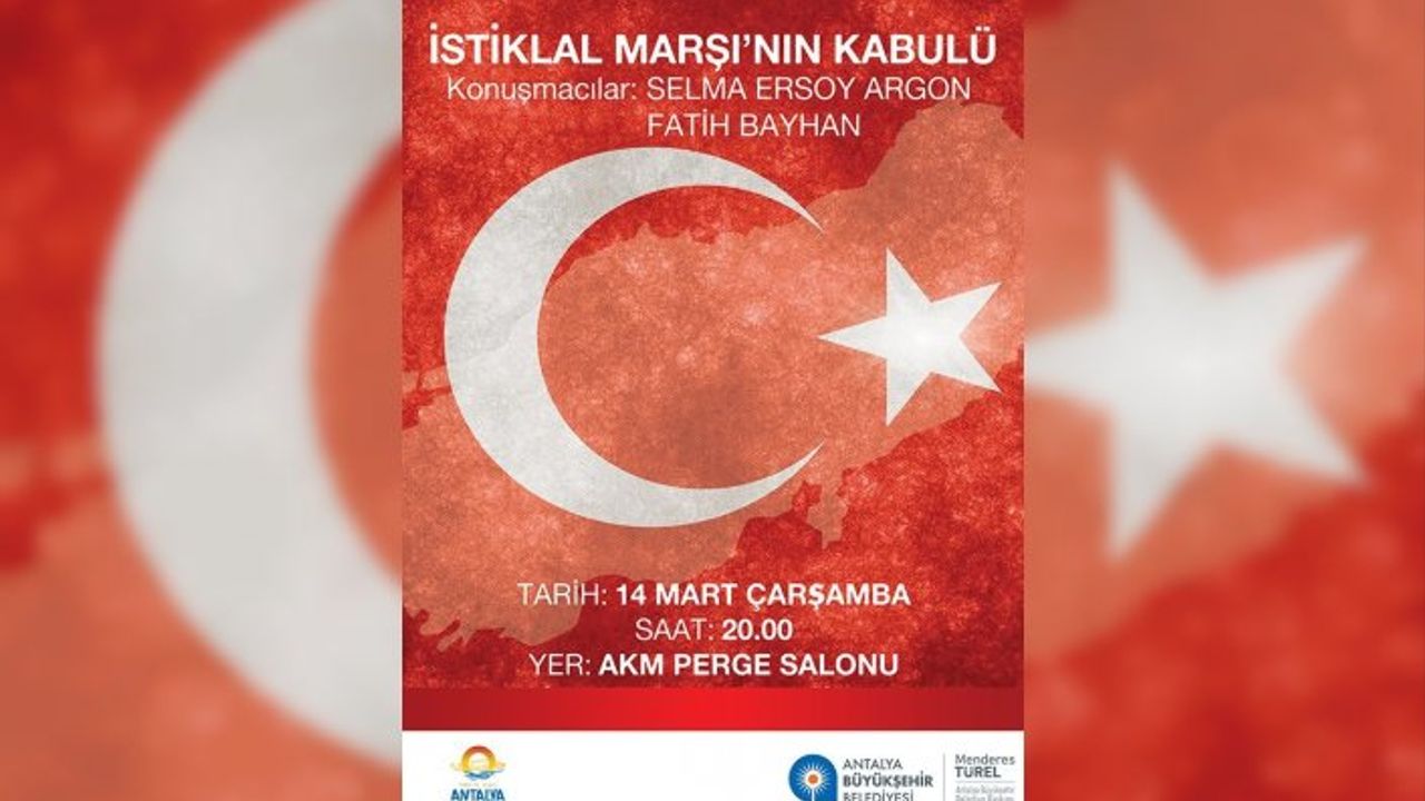 İstiklal Marşı’nın Kabulünü Mehmet Akif Ersoy’un torunu anlatacak