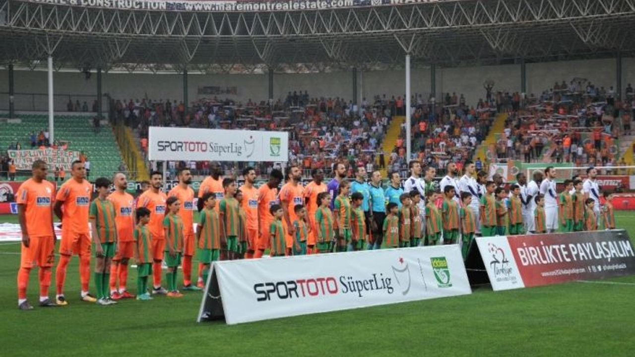 Spor Toto Süper Lig: A. Alanyaspor: 1 - Osmanlıspor: 1 (Maç sonucu)