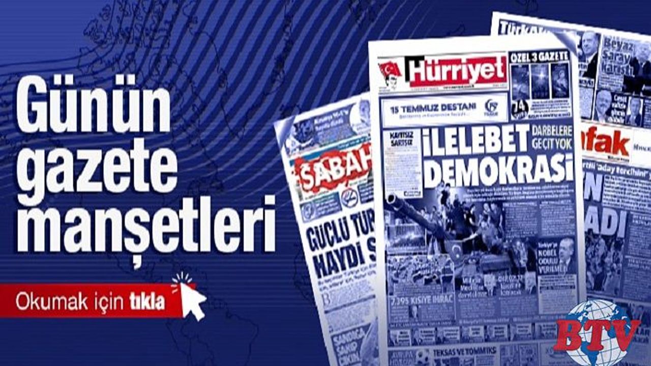 Gazete Manşetleri 