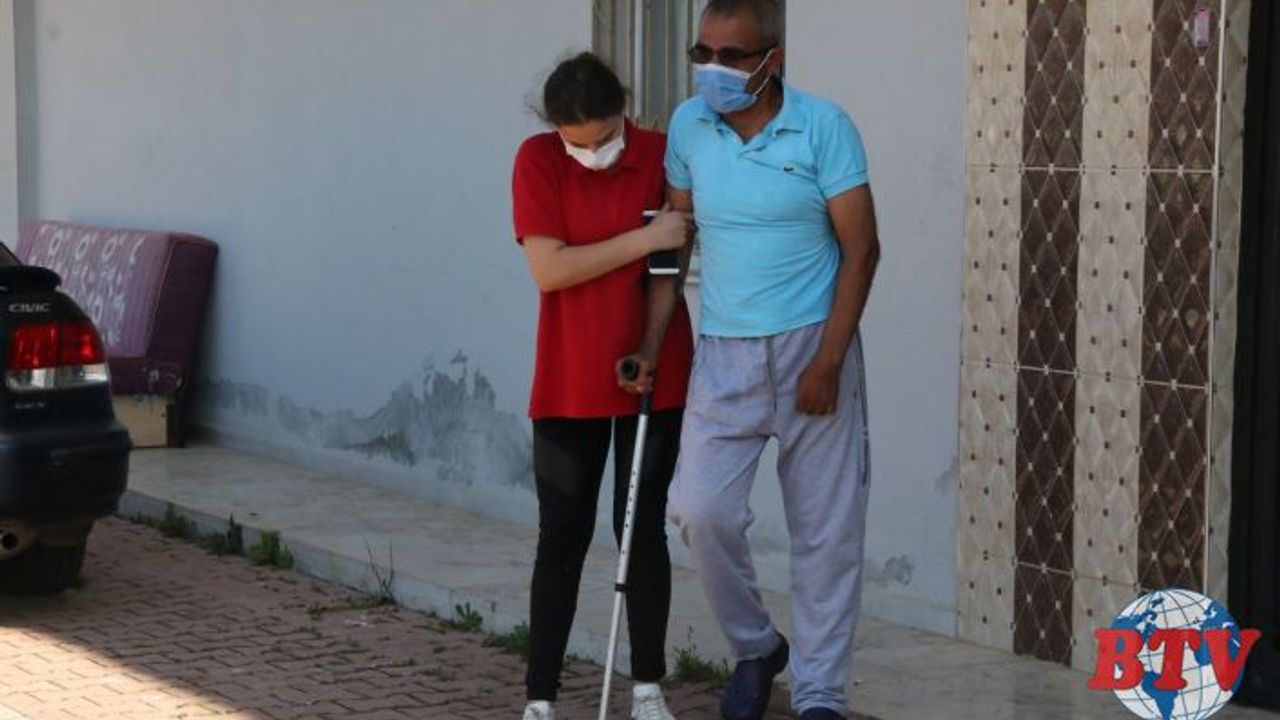 Akülü sandalyesini çalan hırsıza gözyaşları içinde beddua eden adam yeni aracına kavuştu