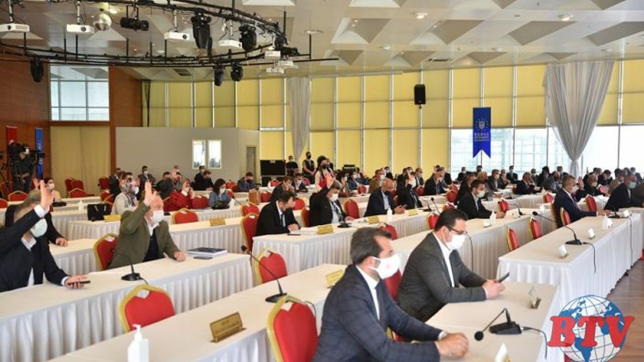 Bursa Büyükşehir’in 2020 yılı faaliyet raporuna onay
