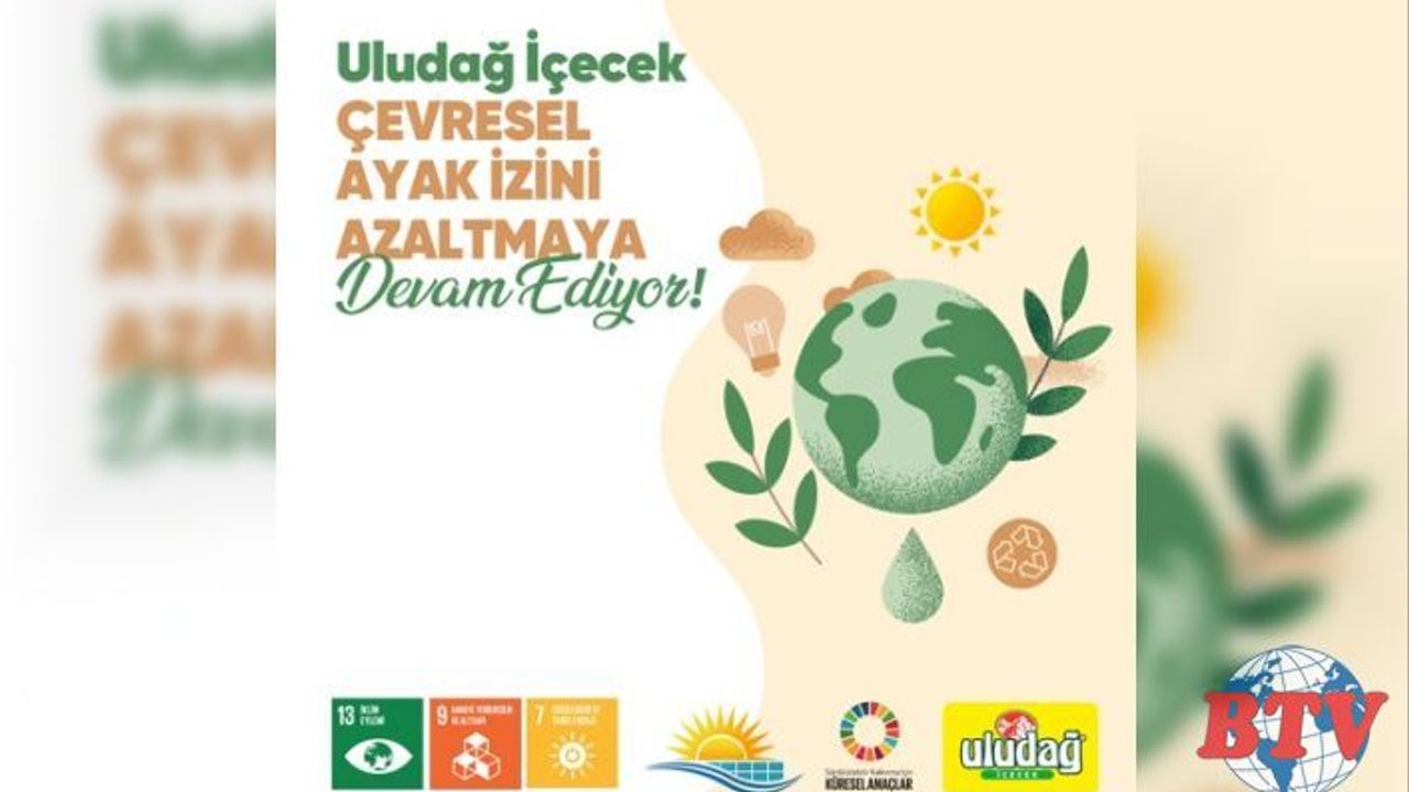 Uludağ İçecek çevresel ayak izini "GES" ile azaltıyor 