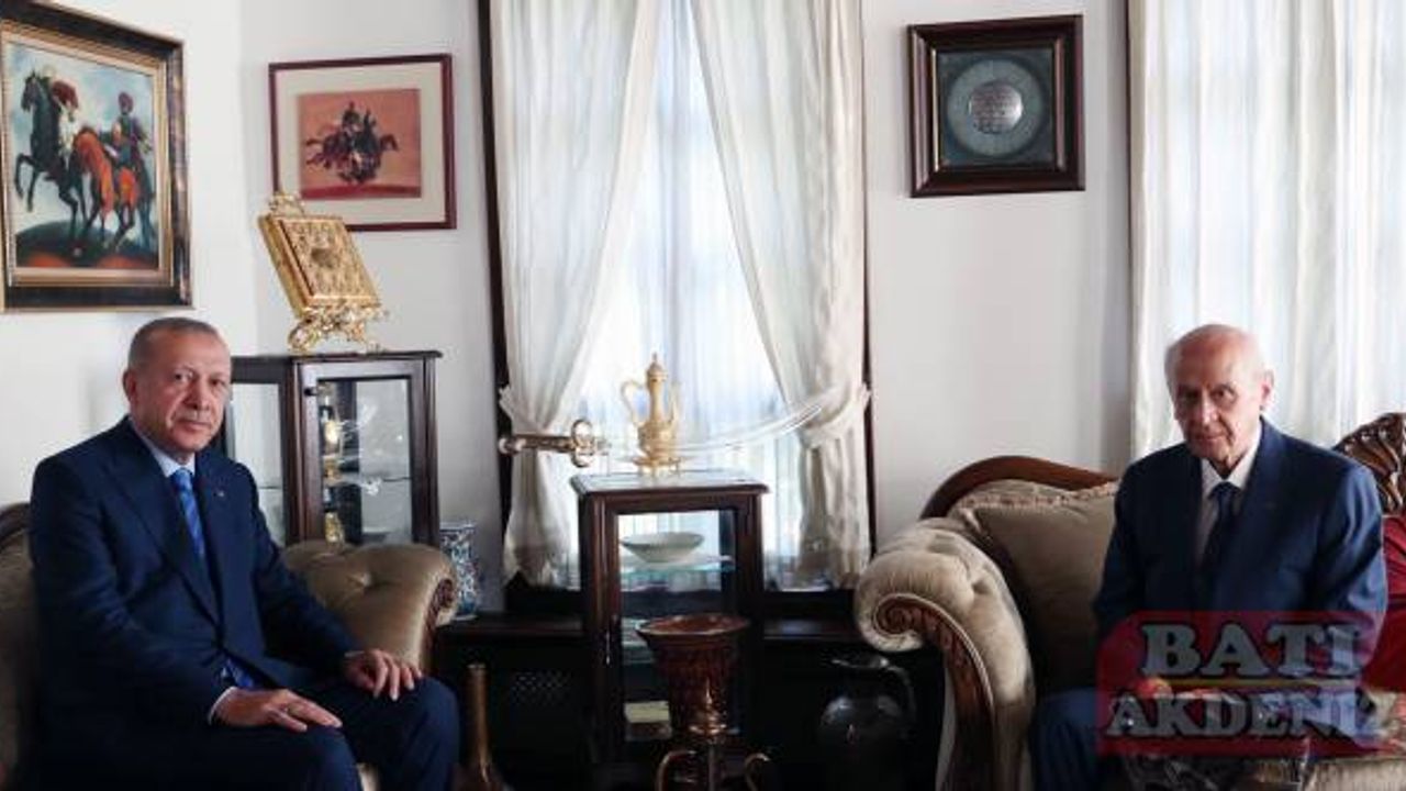 Erdoğan’dan Bahçeli’ye ‘ev’ ziyareti