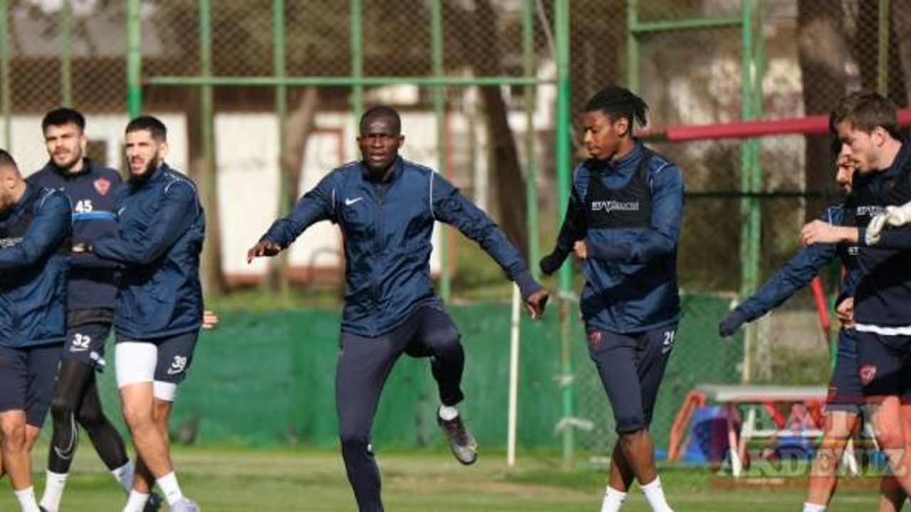 Hatayspor, Fatih Karagümrük maçının hazırlıklarını tamamladı