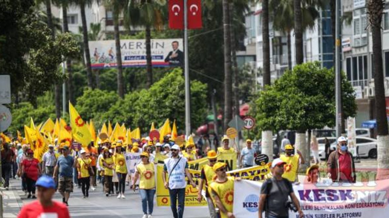 Adana, Mersin, Hatay ve Osmaniye'de 1 Mayıs Emek ve Dayanışma Günü kutlandı