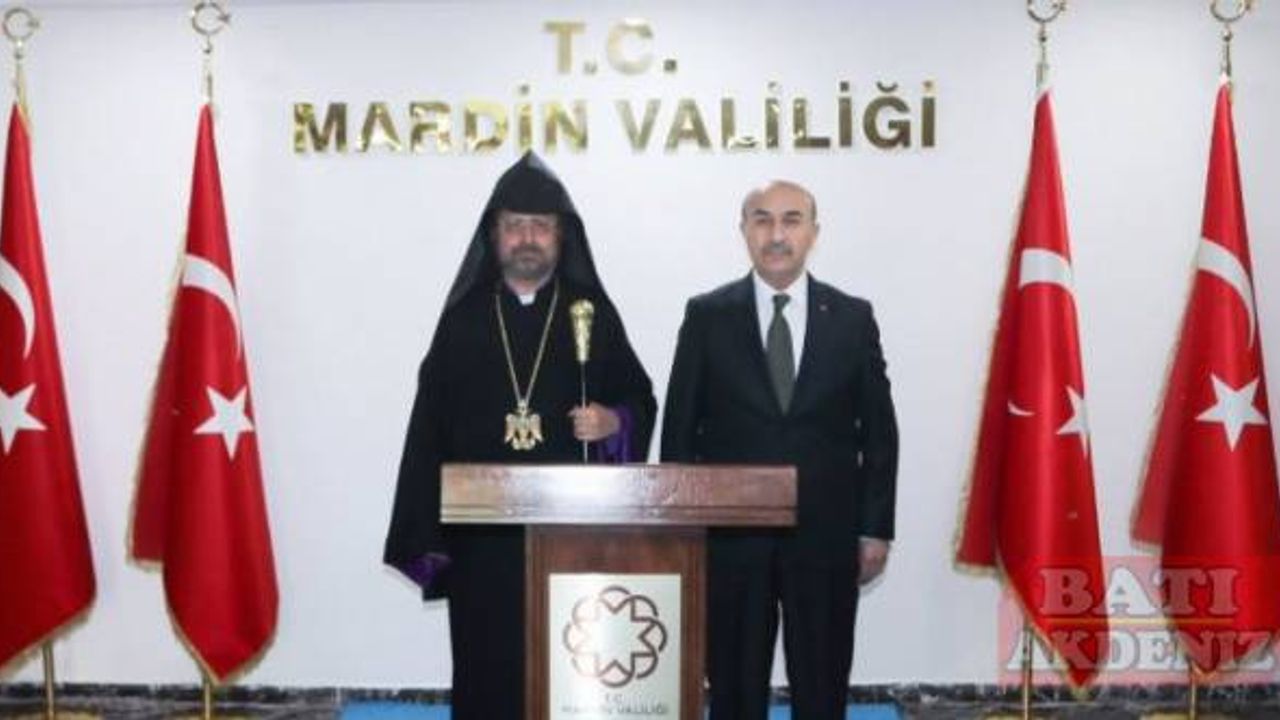 Ermeni Patrik Maşalyan'dan Vali Demirtaş’a ziyaret
