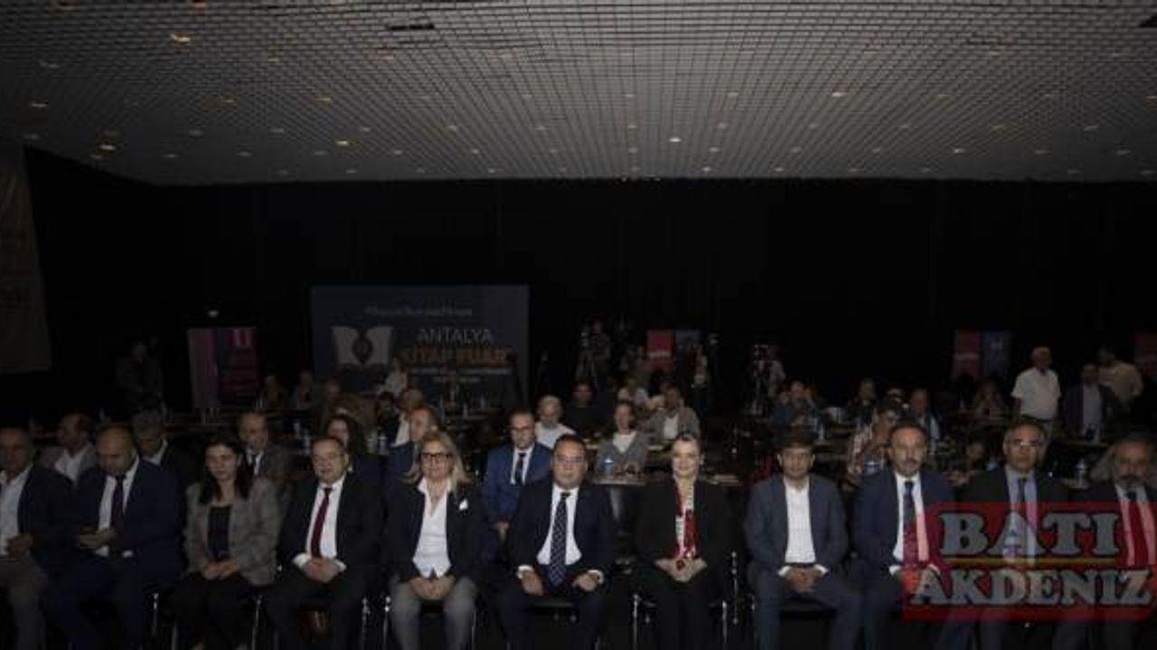 12. Antalya Kitap Fuarı, 21 Ekim'de başlayacak