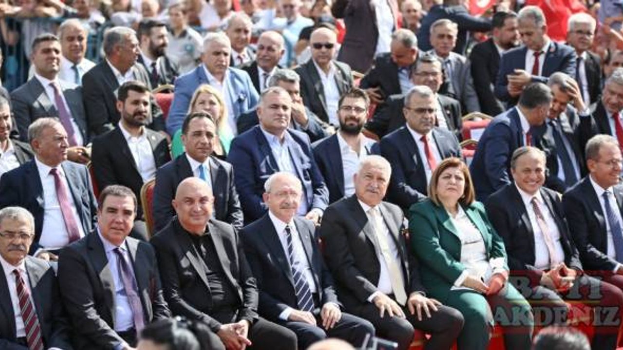 CHP Genel Başkanı Kılıçdaroğlu, Adana'da açılış ve temel atma töreninde konuştu: