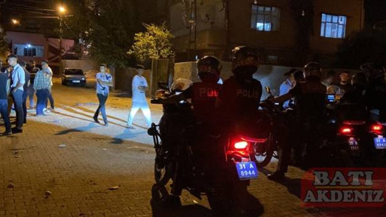 Hatay'da düğündeki silahlı kavgada 1 kişi öldü, 2 kişi yaralandı