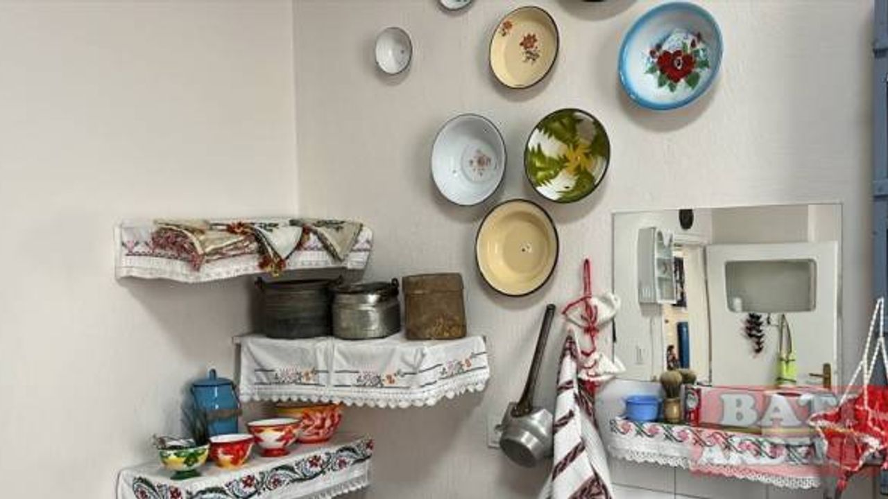 Isparta'da “Geri Dönüşüm Evi“ ziyaretçilerine nostalji yaşatıyor