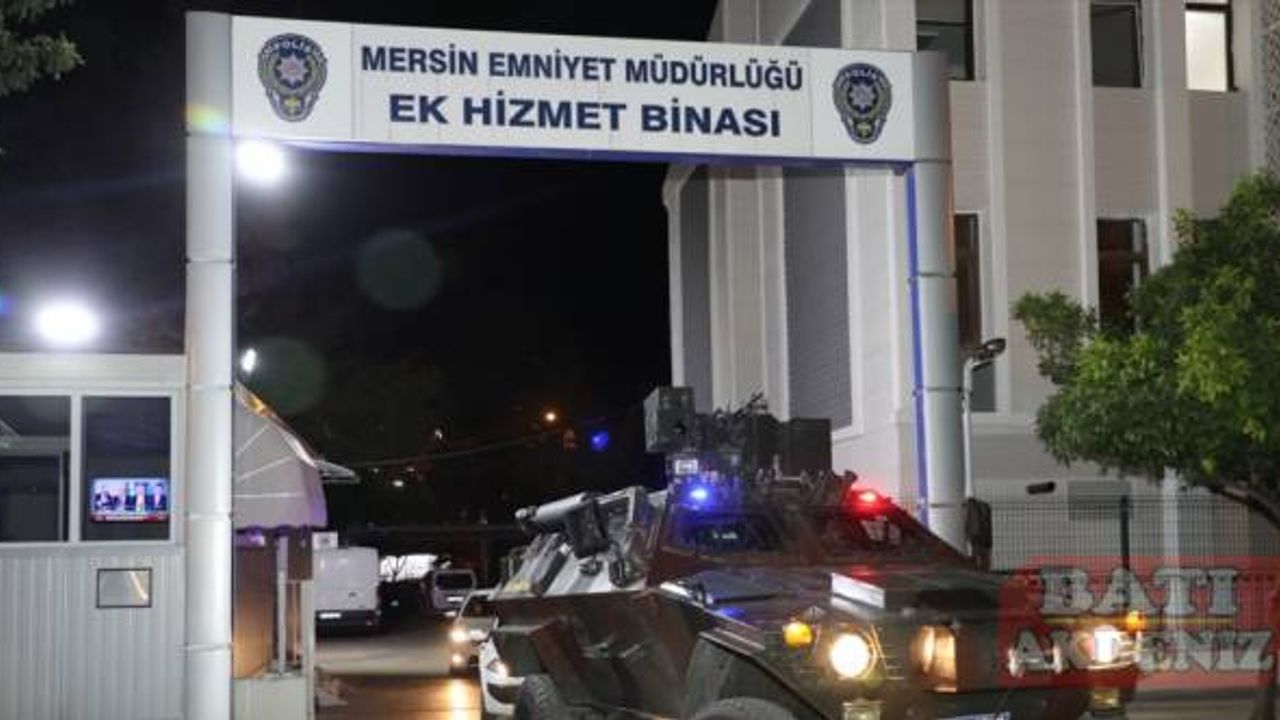 Mersin'deki silahlı çatışmayla ilgili operasyonda 4 şüpheli tutuklandı