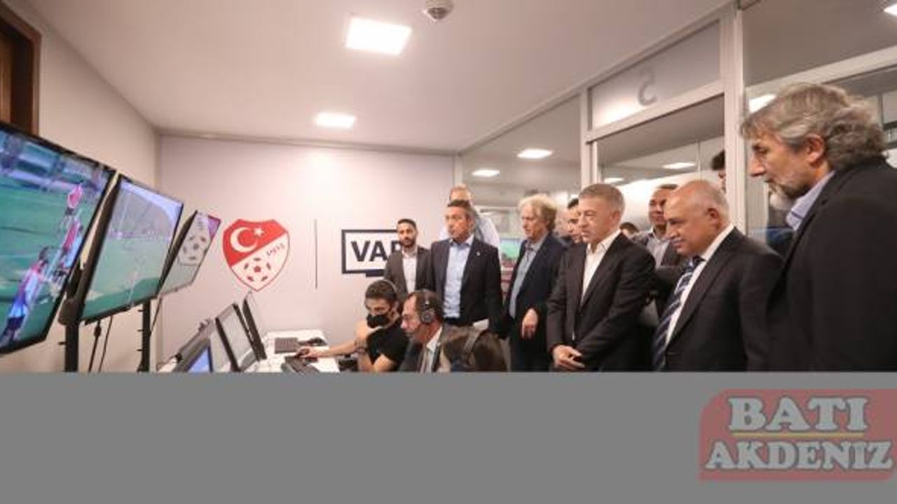 TFF, Süper Lig ve 1. Lig kulüpleri için VAR bilgilendirme toplantısı düzenledi