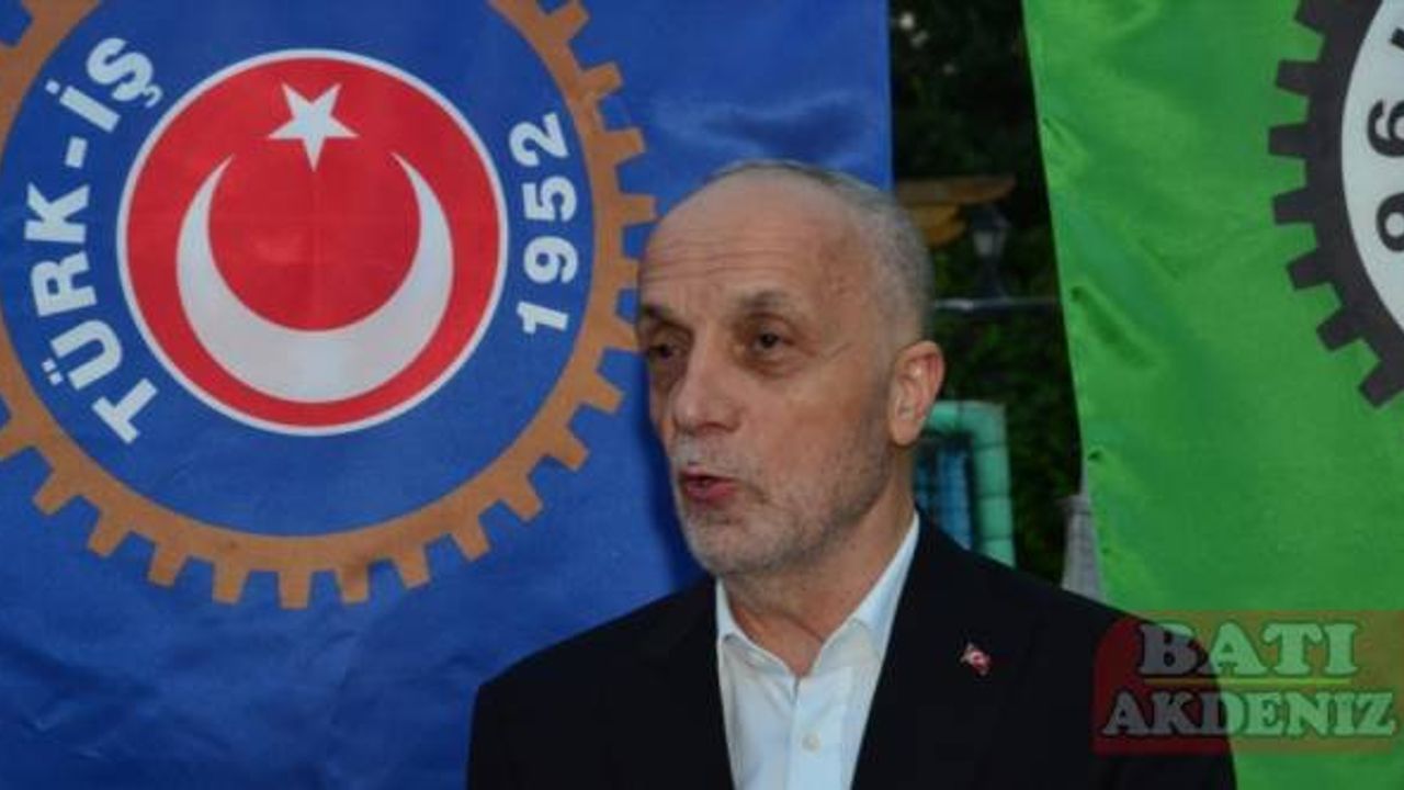 TÜRK-İŞ Genel Başkanı Atalay, Antalya'da medya buluşmasında konuştu: