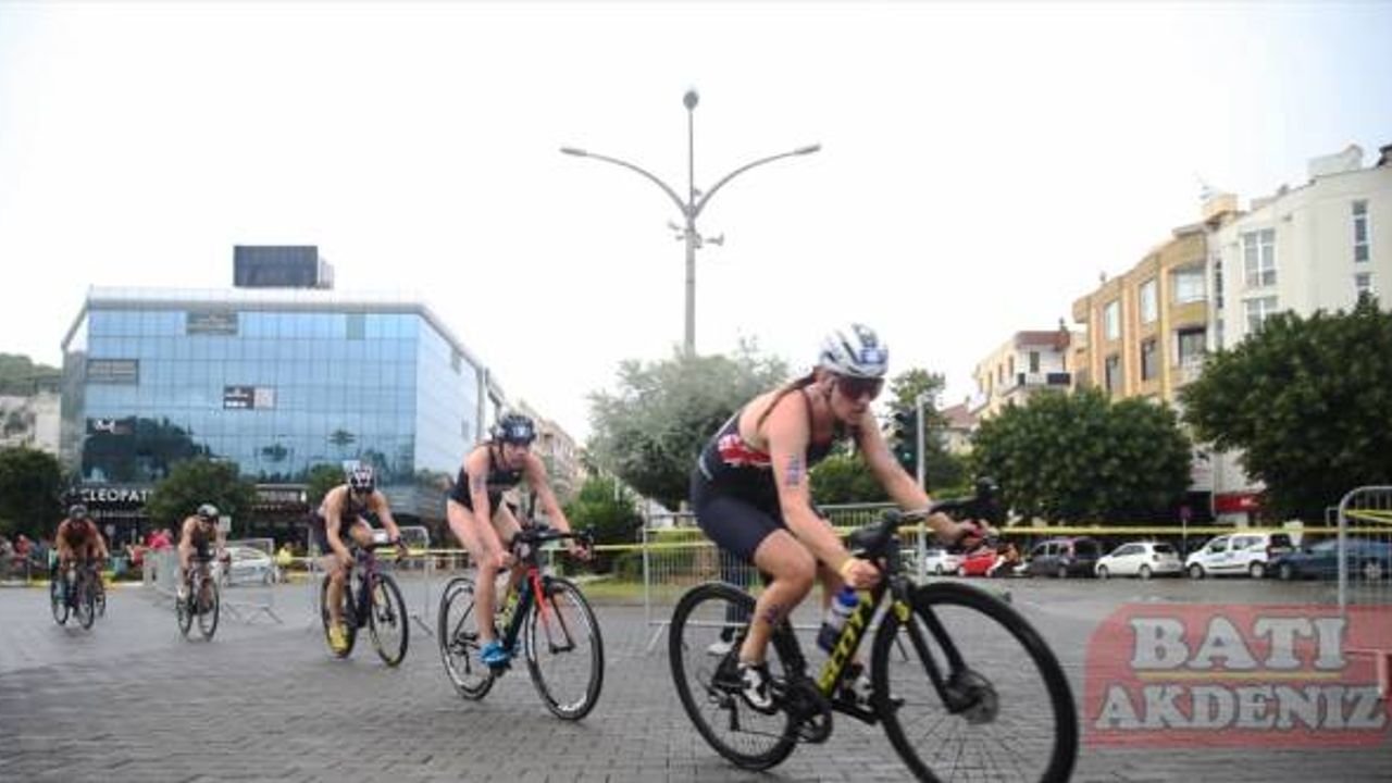 Uluslararası Alanya Triatlon Yarışları'nın 31.'si Avrupa Kupası'yla sona erdi