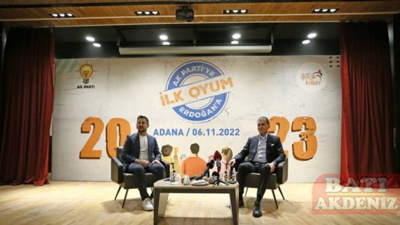 AK Parti Sözcüsü Ömer Çelik, Adana'da gençlere seslendi: (1)