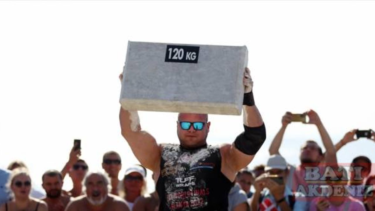 Alanya'da dünyanın en güçlü sporcuları yarışıyor