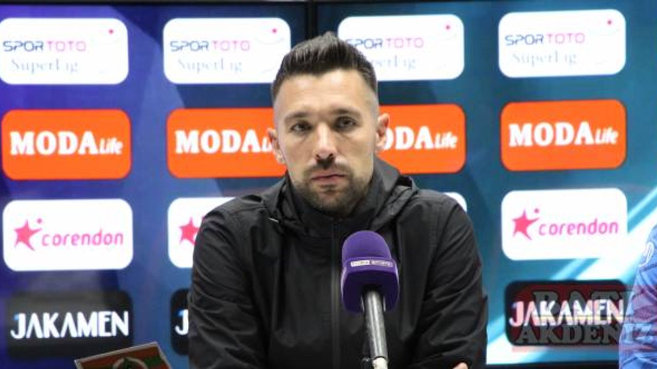 Corendon Alanyaspor-Adana Demirspor maçının ardından