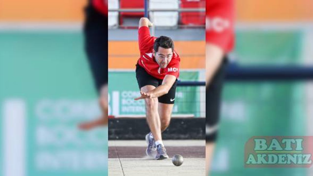Dünya Tekler-Karışık Çiftler Bocce Şampiyonaları, Mersin'de başladı