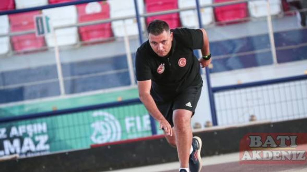 Dünya Tekler-Karışık Çiftler Bocce Şampiyonaları'nda eleme yarışları Mersin'de sürüyor