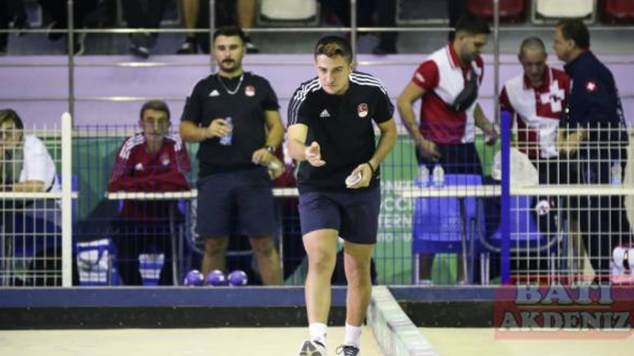 Dünya Tekler-Karışık Çiftler Bocce Şampiyonası'nda ilk eleme yarışları sona erdi