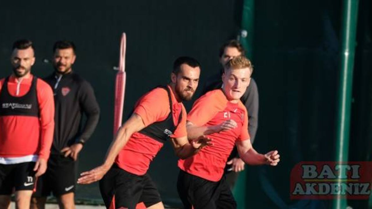 Hatayspor, Medipol Başakşehir maçının hazırlıklarına devam etti