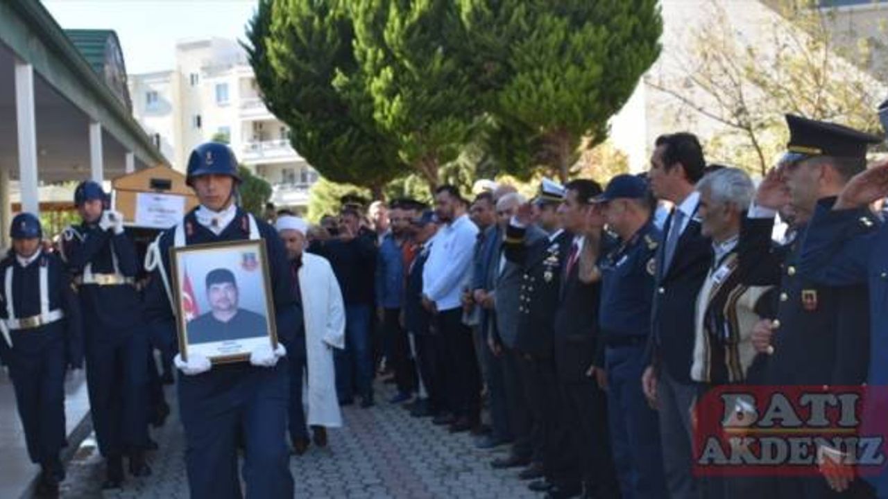 Kalp krizi sonucu vefat eden Güneydoğu gazisi son yolculuğuna uğurlandı