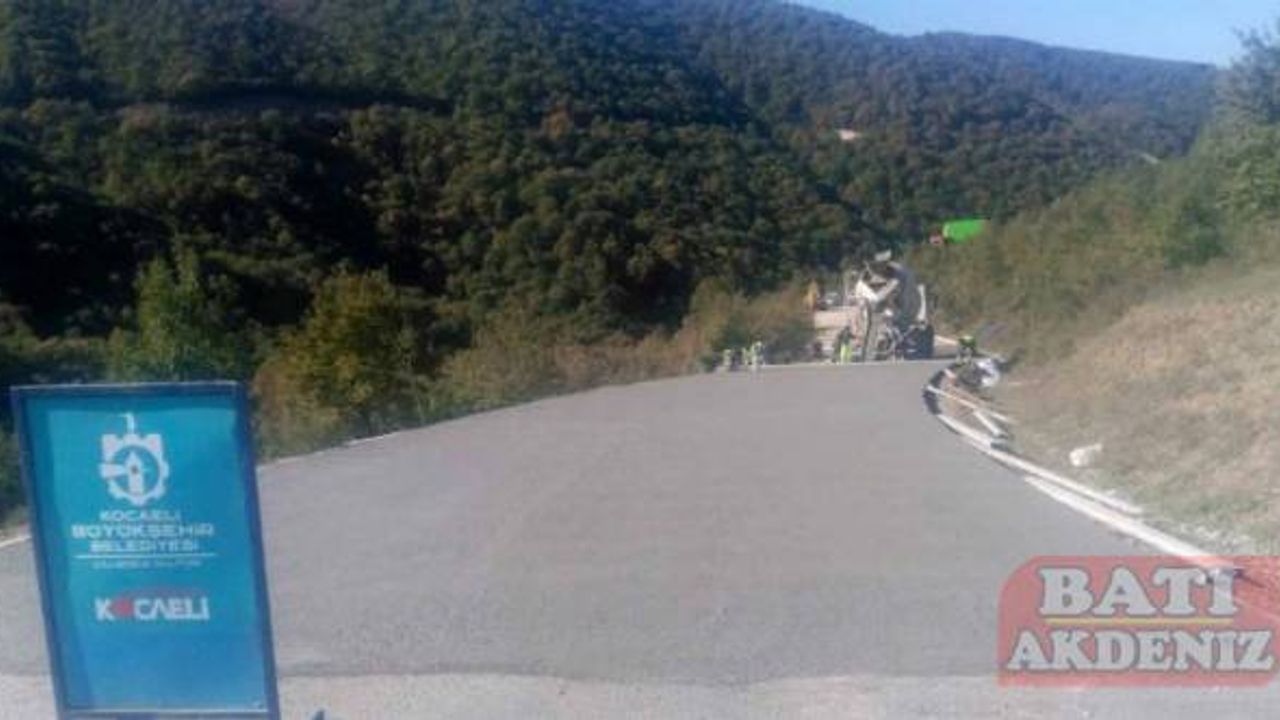 Karamürsel'de Avcıköy-Tahtalı-Fulacık arasına beton yol