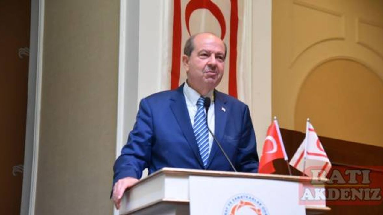 KKTC Cumhurbaşkanı Tatar, Antalya Esnaf Odaları Birliği üyeleriyle bir araya geldi