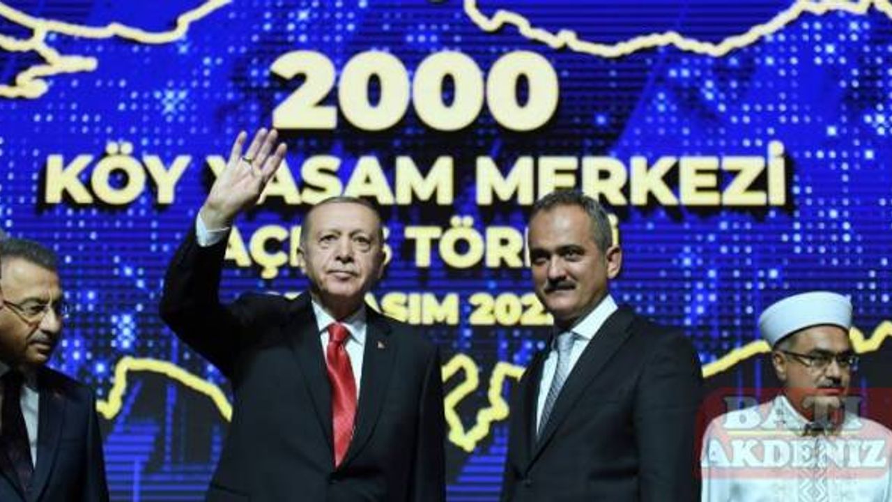 Köylerdeki atıl okullar yaşama dönüştü... 2 bin Köy Yaşam Merkezi'ne toplu açılış