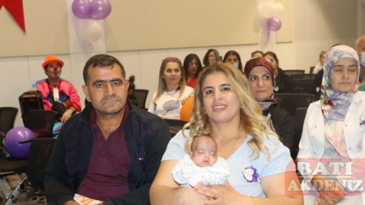 Mersin'de prematüre bebekler ve çocuklar doğdukları hastanede buluştu