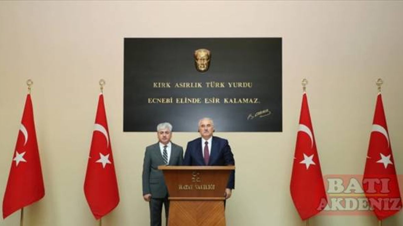 Yargıtay Başkanı Mehmet Akarca, Hatay'da ziyaretlerde bulundu