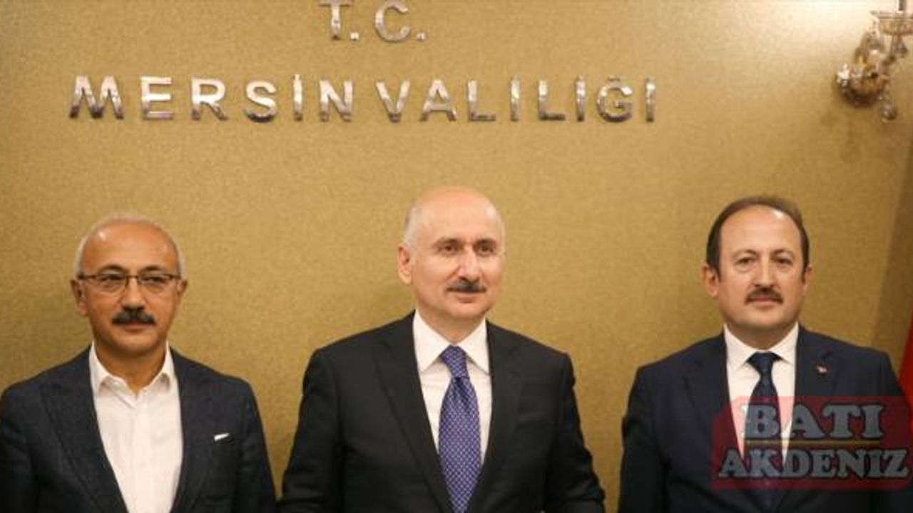 Bakan Karaismailoğlu, AK Parti Mersin İl Başkanlığı ziyaretinde konuştu: