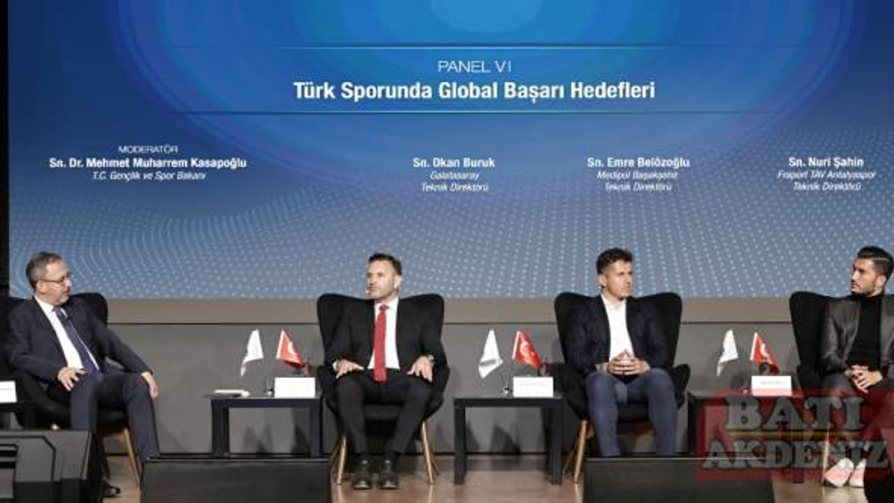Bakan Kasapoğlu sordu, teknik direktörler cevapladı