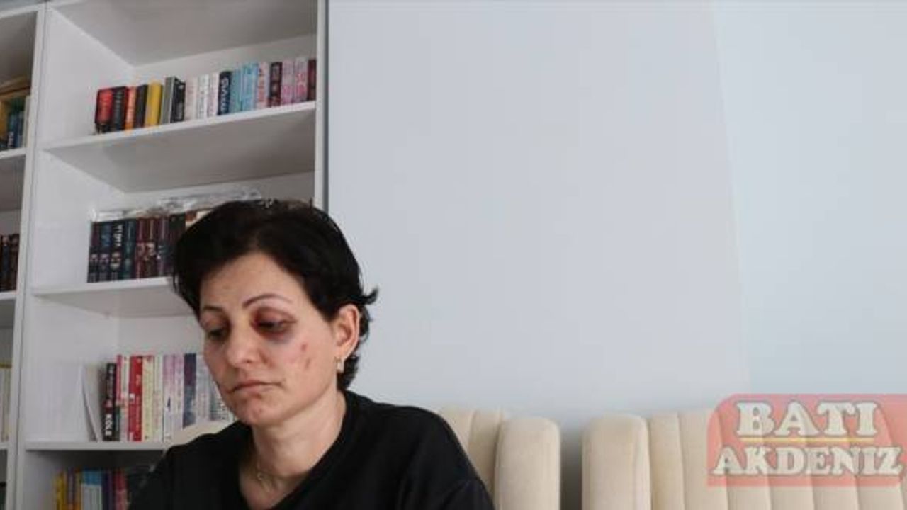 Burdur'da kadın ve kızının sokakta darbedilmesi kameraya yansıdı