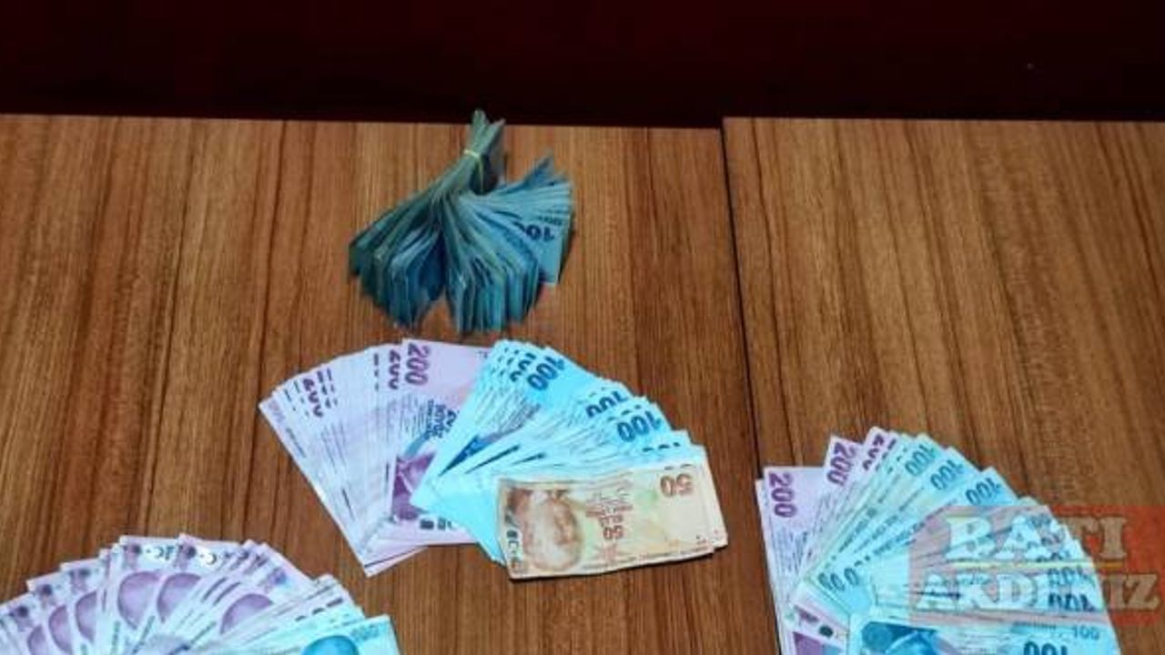Hatay'da ATM önünde düşürülen parayı alan şüpheli yakalandı