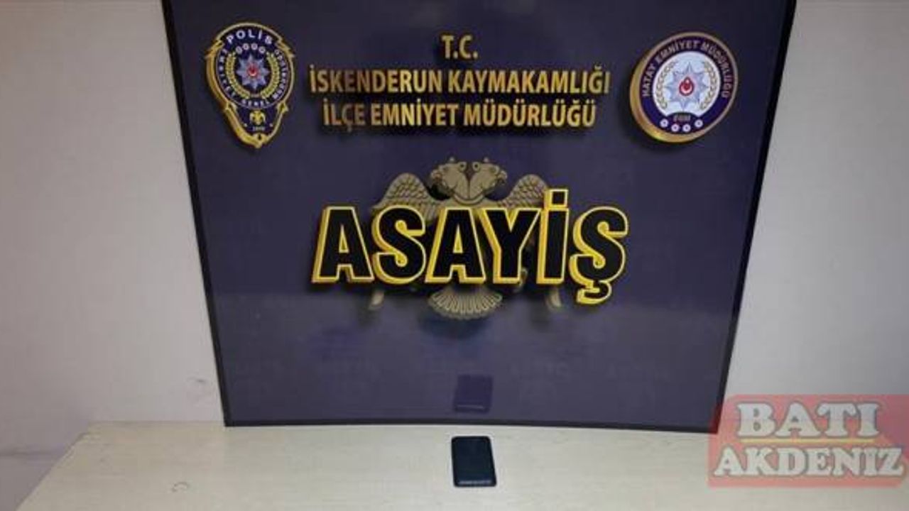 Hatay'da dolandırıcılık ve yağma suçundan 2 şüpheli tutuklandı