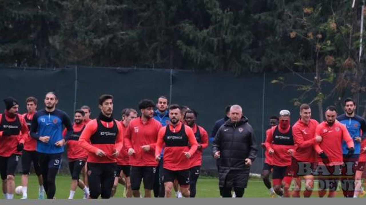 Hatayspor, Giresunspor maçının hazırlıklarına devam etti