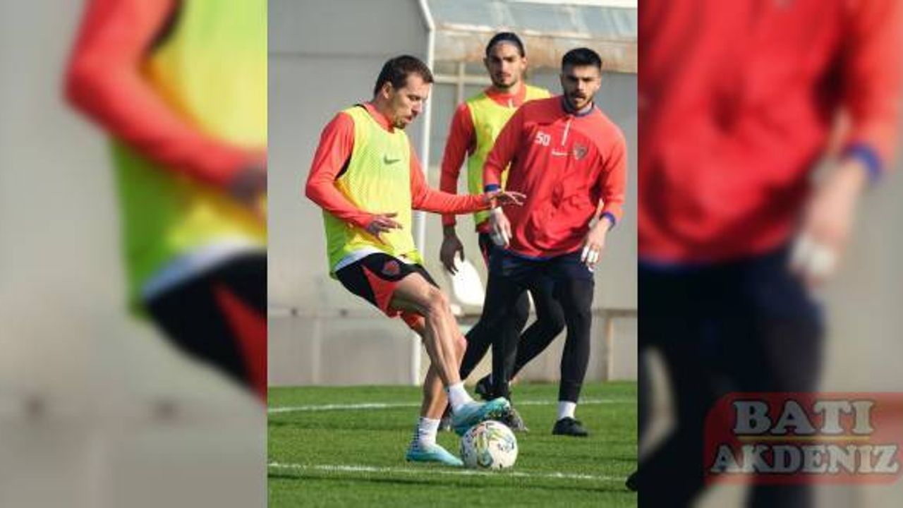 Hatayspor, lige verilen arada çalışmalarına devam etti