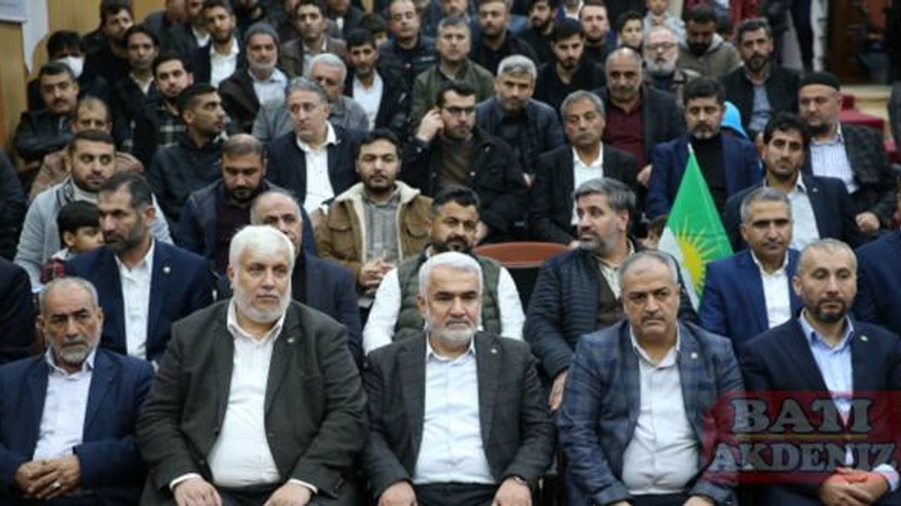 HÜDA PAR Genel Başkanı Zekeriya Yapıcıoğlu, Mersin'de konuştu: