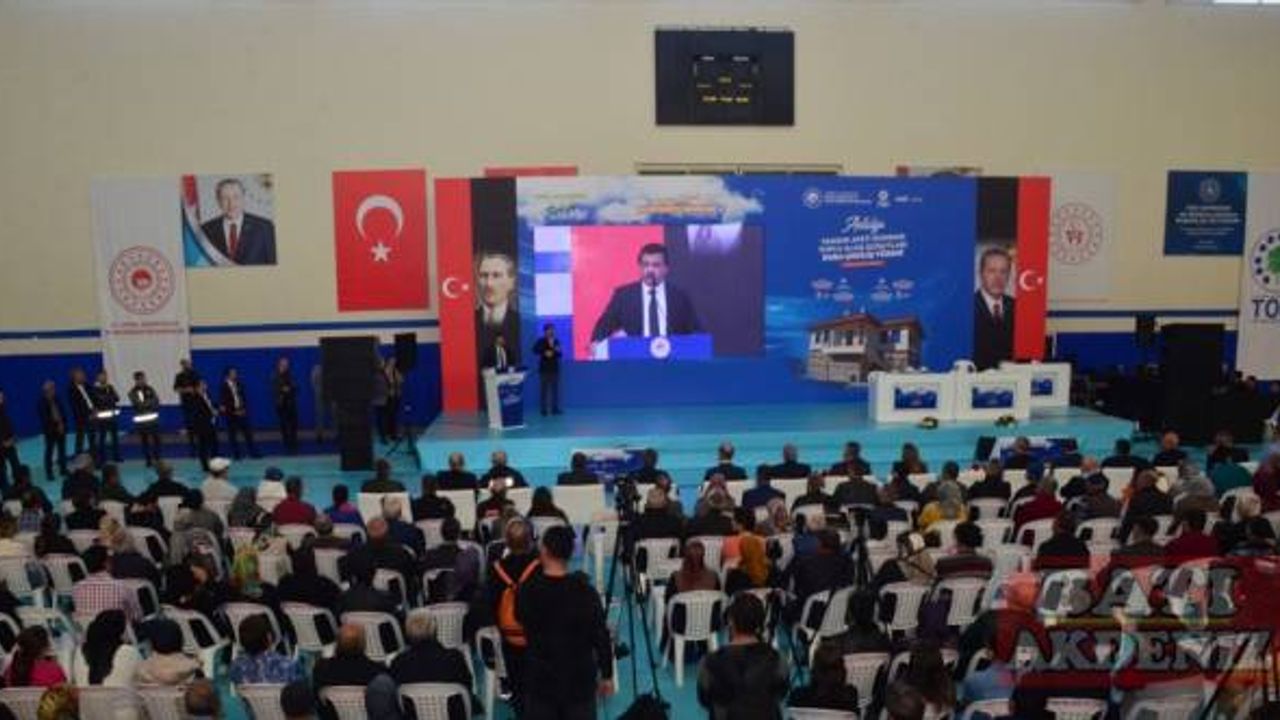 Manavgat'taki yangın mağdurları için yaptırılan 297 konutun kuraları çekildi