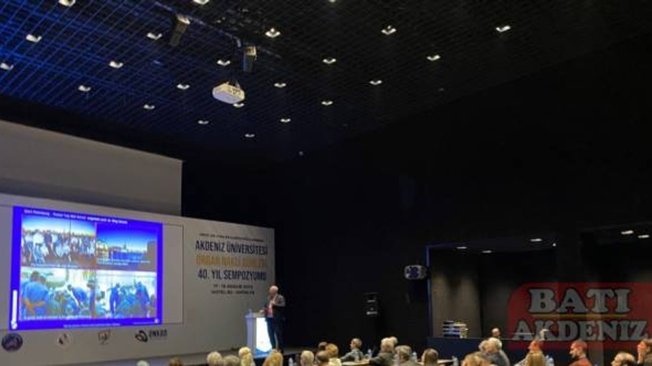 Organ nakillerinin laboratuvar çalışması için Akdeniz Üniversitesinde "bilim vadisi" kurulacak