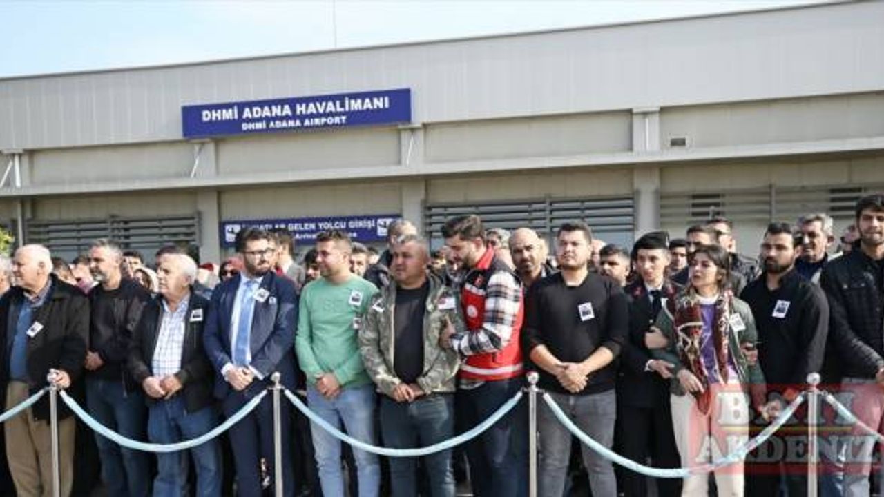 Şehit Piyade Komando Binbaşı Mehmet Duman'ın cenazesi Adana'ya getirildi