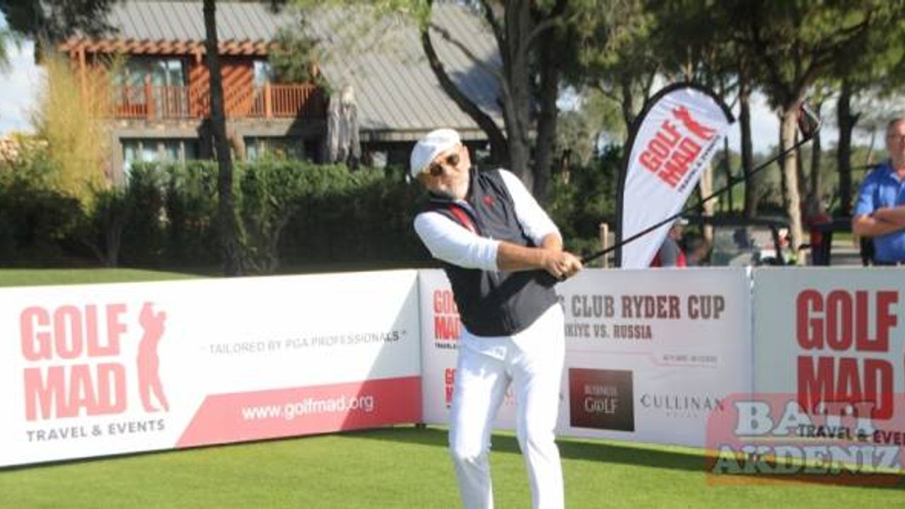 Türk ve Rus turizmciler golf turnuvasında buluştu