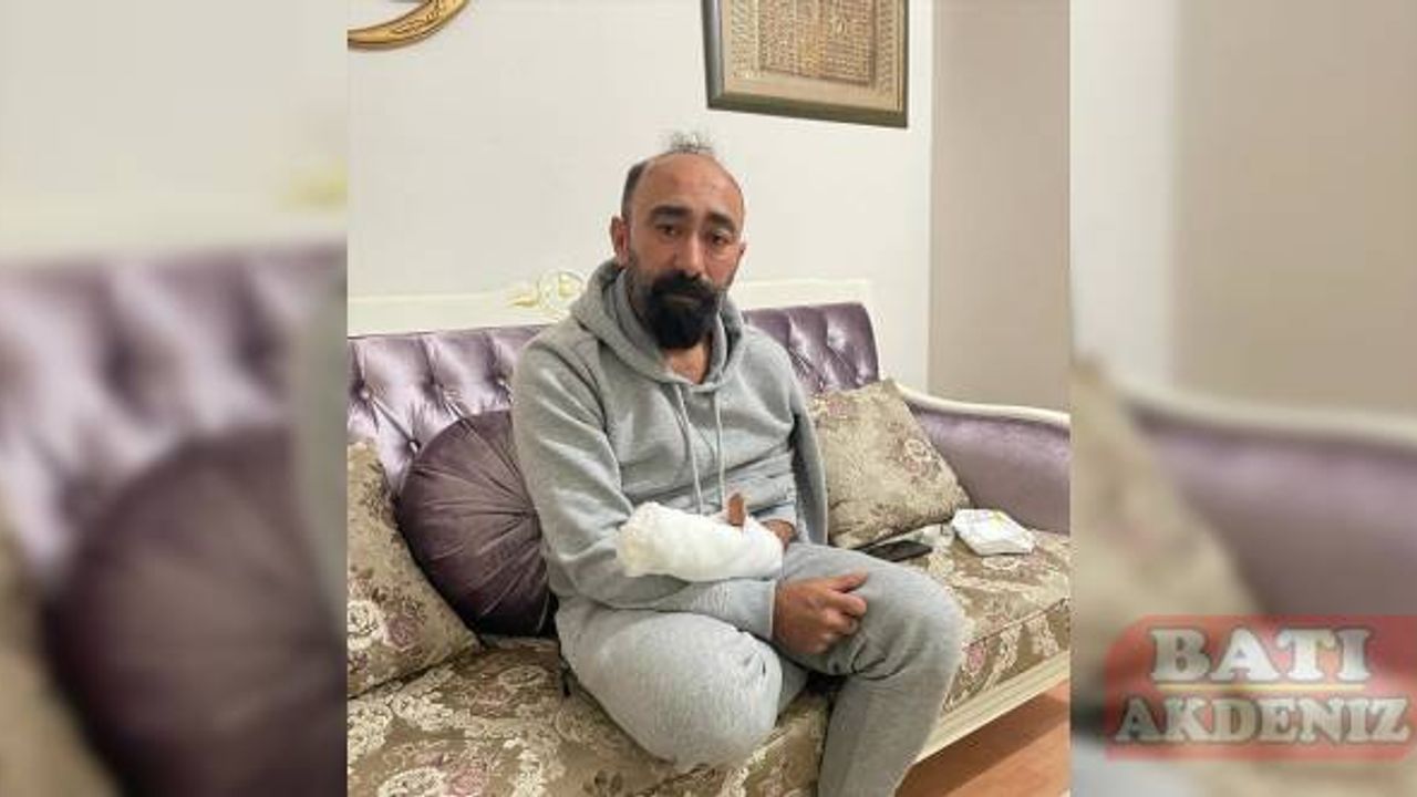 Antalya'da parke taşıyla taksiciyi yaralayan şüpheli tutuklandı