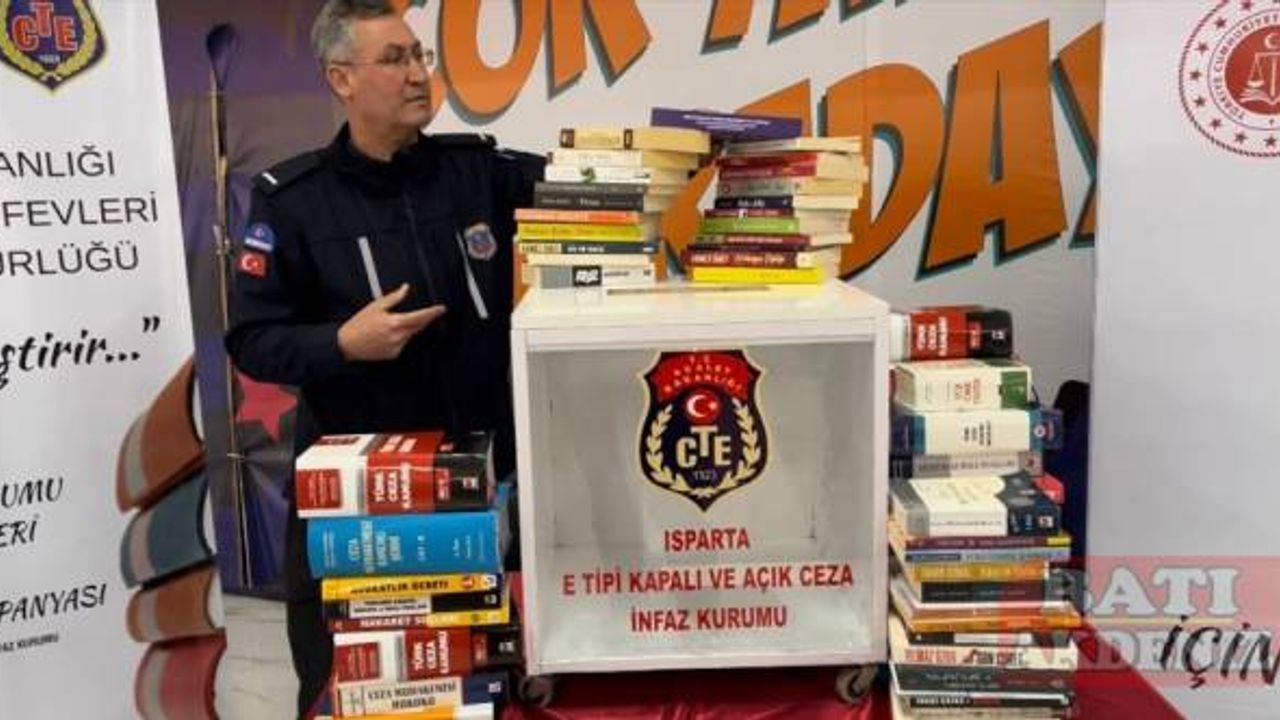 Antalya ve çevre illerde cezaevleri için "Kitap İyileştirir" kampanyası başlatıldı